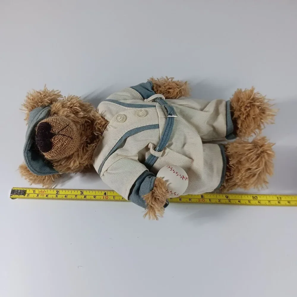 PBC International Baseball Player Uniform Teddy Bear Plush Toy Sports 10